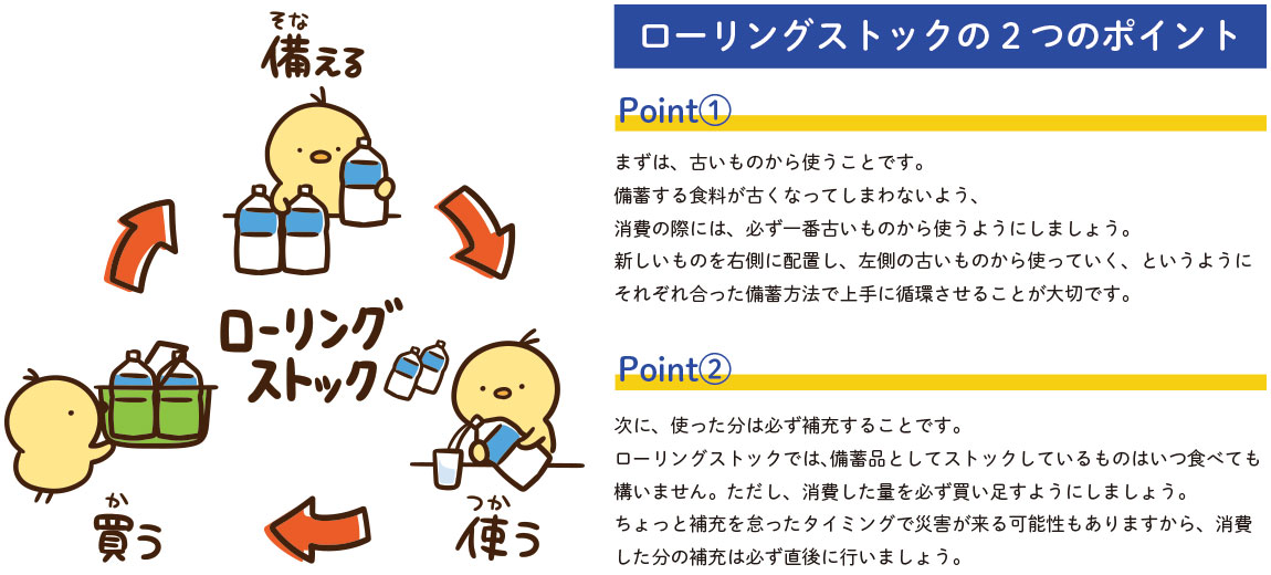 「 いざという時のために。」【 防災用備蓄保存水として 】